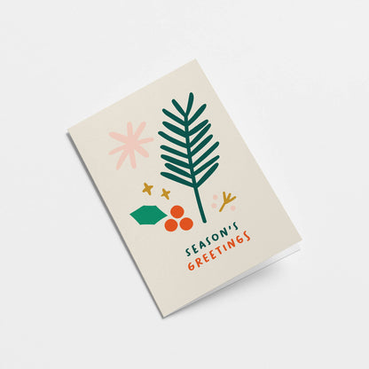 Season's Greetings - Christmas Card - Holiday card: English / Cello free