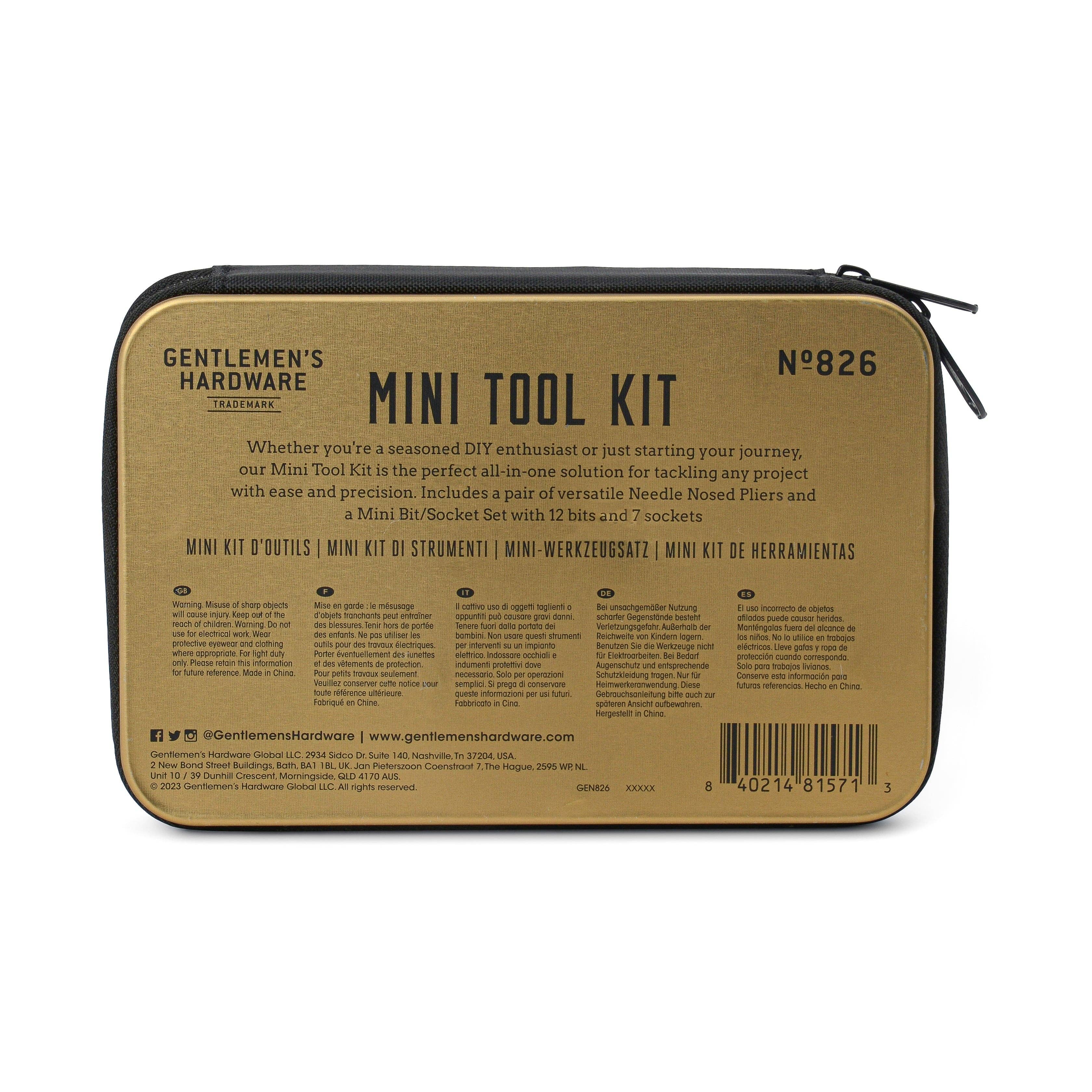 Gentlemen's Hardware | Mini Tool Kit