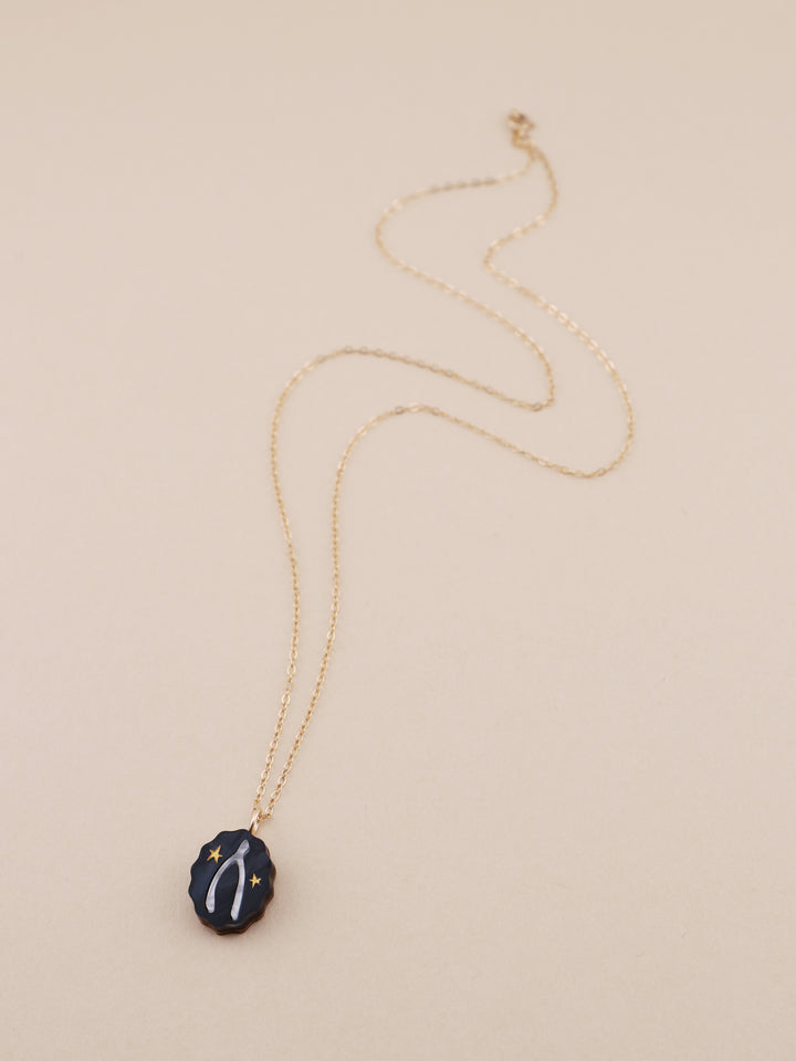 Wish bone necklace