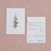 Hollyhock Crown Single Mixed Seed Packet