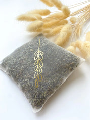 Lavender Motif Silk Lavender Bag