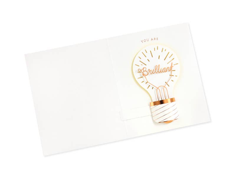 “You Are Brilliant” Pop-Up Greeting Card
