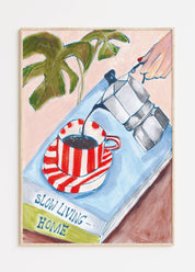 Coffee Pour Print | A4