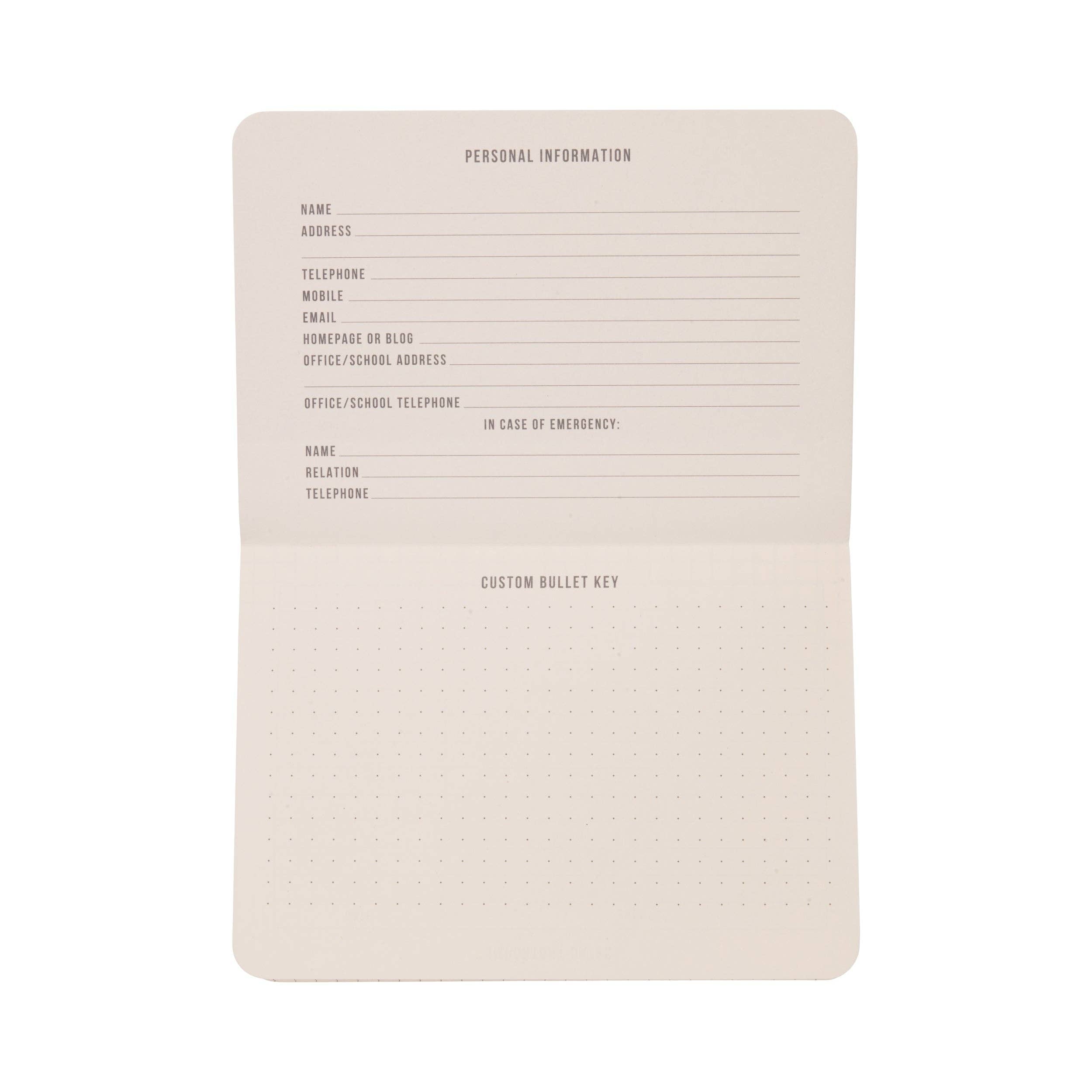 Standard Issue Pocket Journal | Army Green + Chili