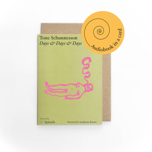 Audiobook In A Card  & Days & Days by Tone Schunnesson