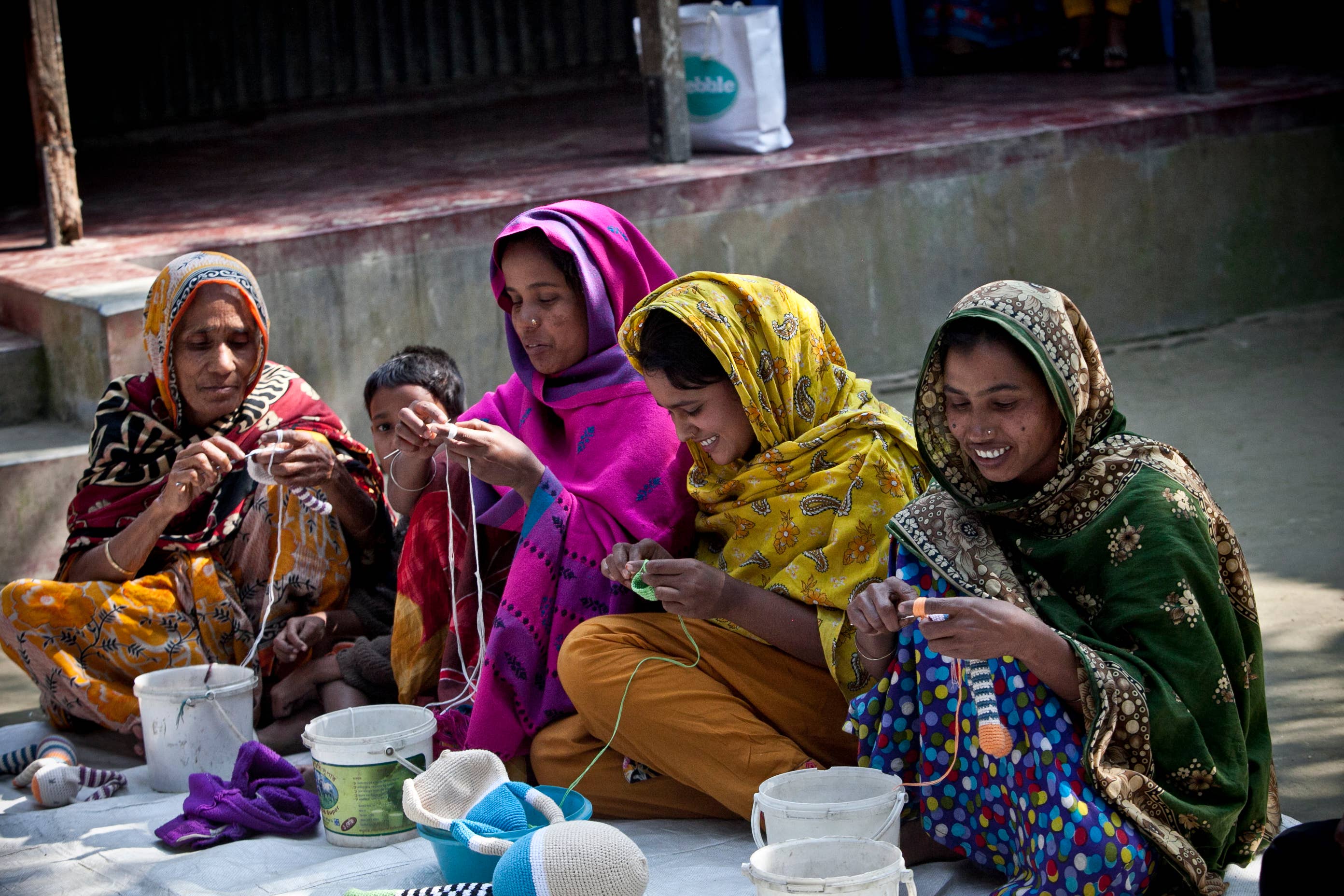 Crochet Baby Toy Goldendoodle rattle