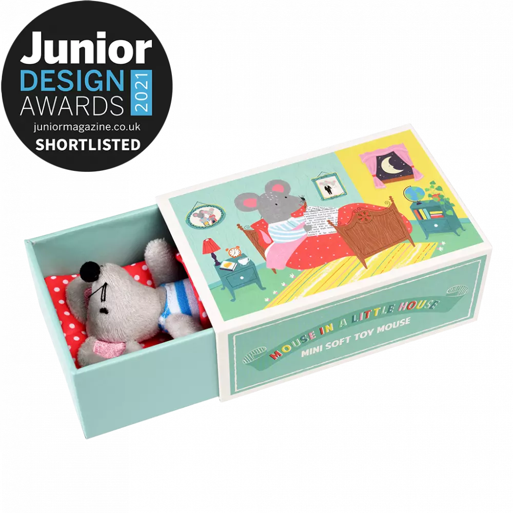 Mouse In A Little Box | Mouse in a House Soft Toy