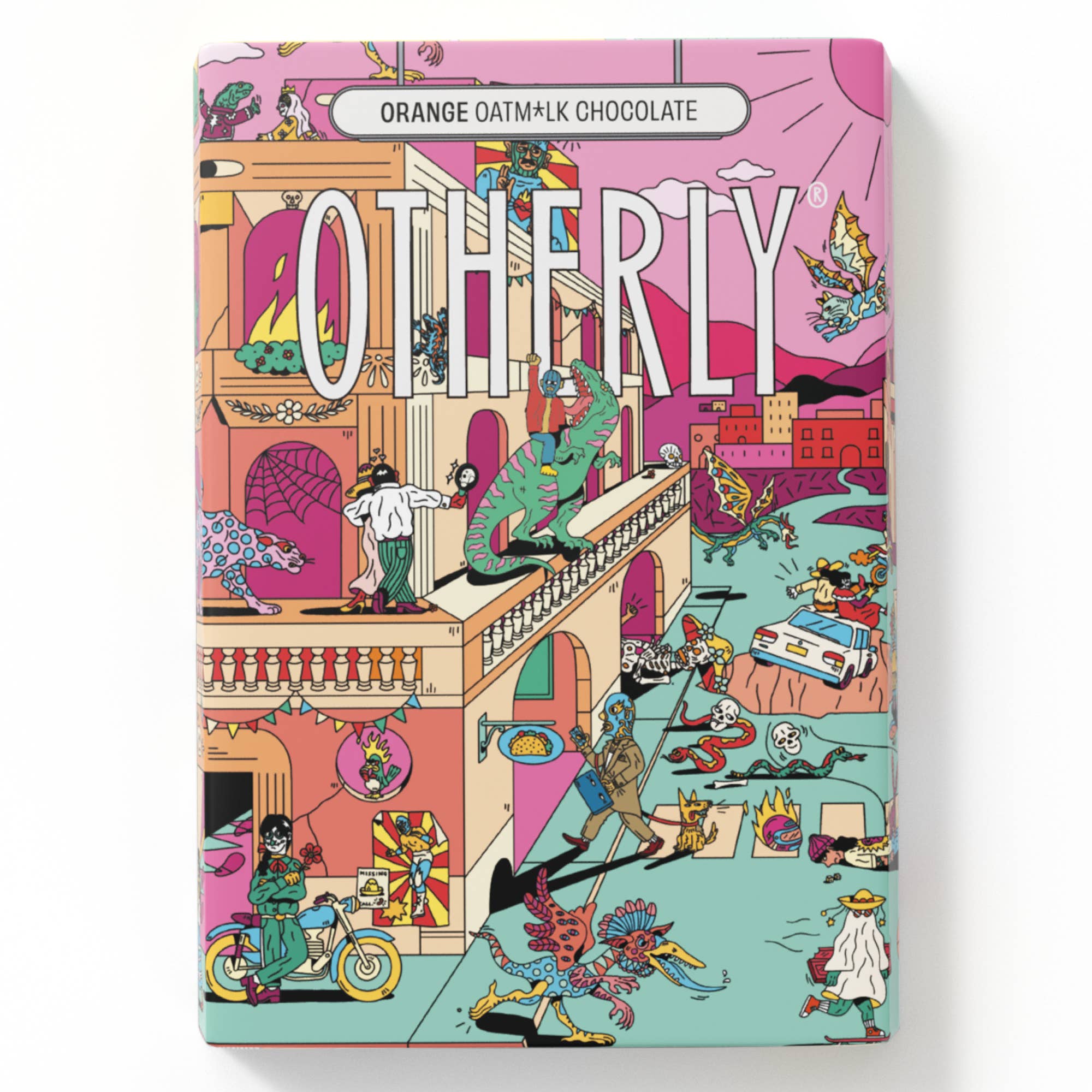 Orange Oatm*lk Chocolate Bar 120G // Vegan // Creamy