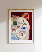 Dippy Egg & Soldier Breakfast Print by Amelia Jayne Art