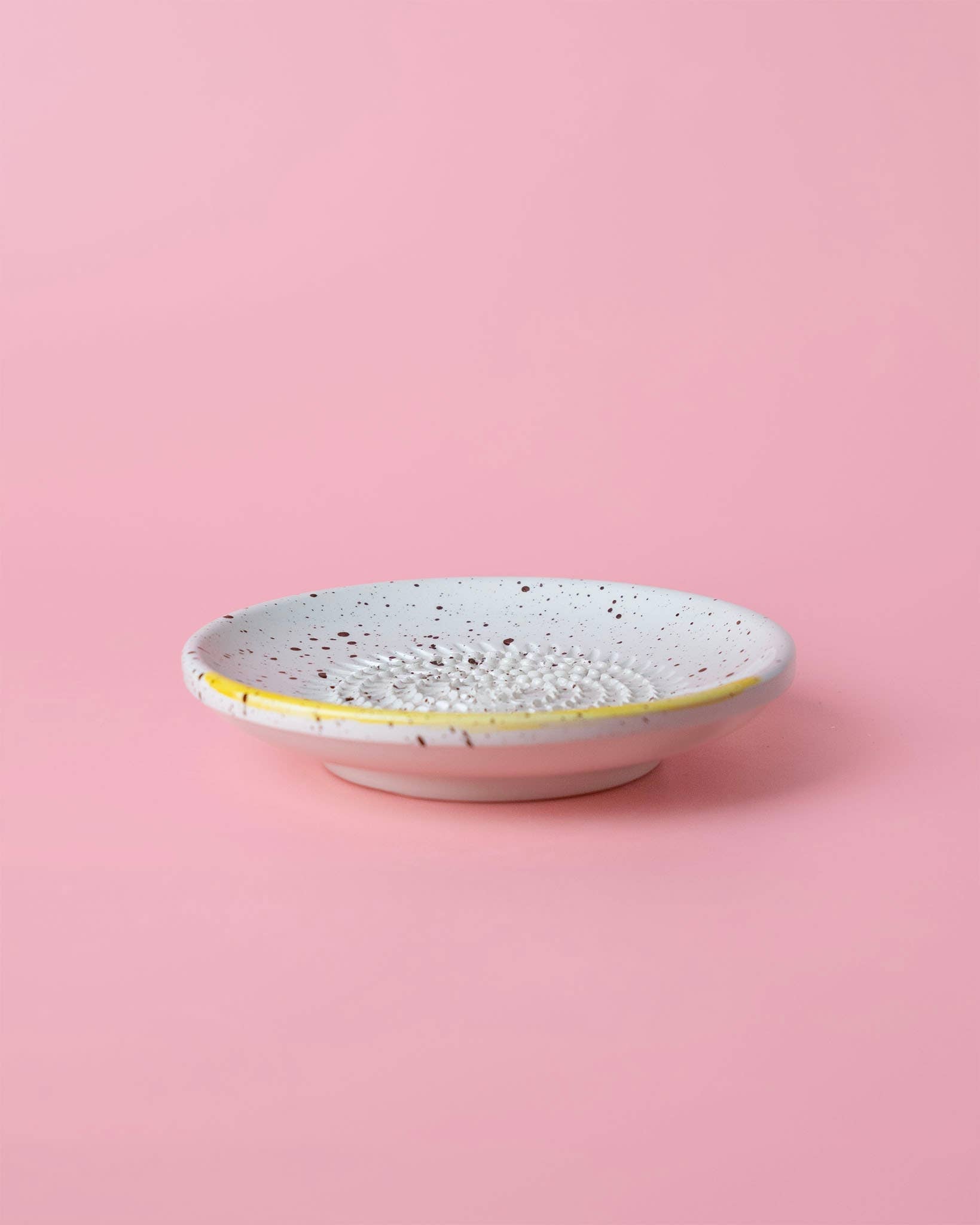 Ceramic Grater Plate | Cinnamon Design Small