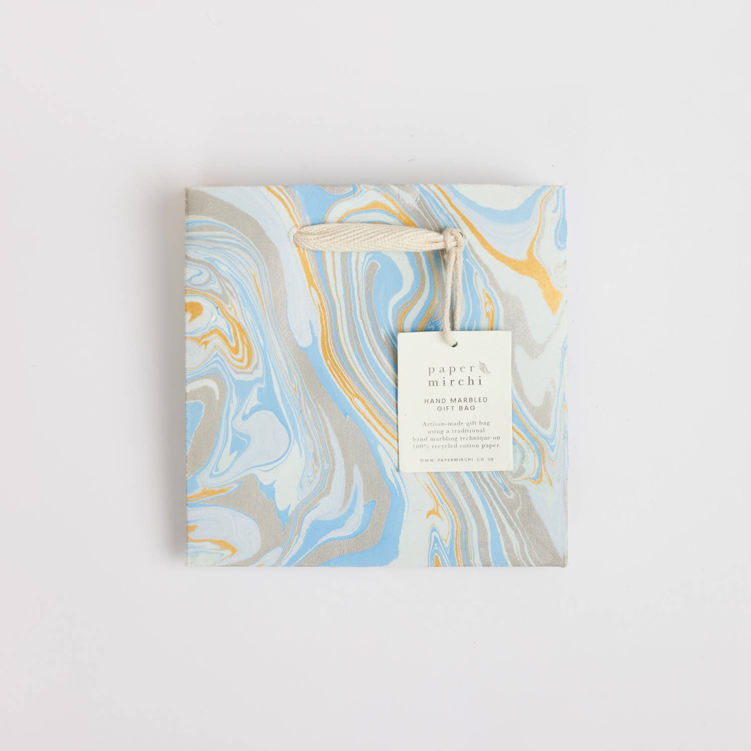 Hand Marbled Gift Bags (Small)