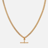 Lock Necklace | Curb Chain | Waterproof PVD Gold Stainless Steel