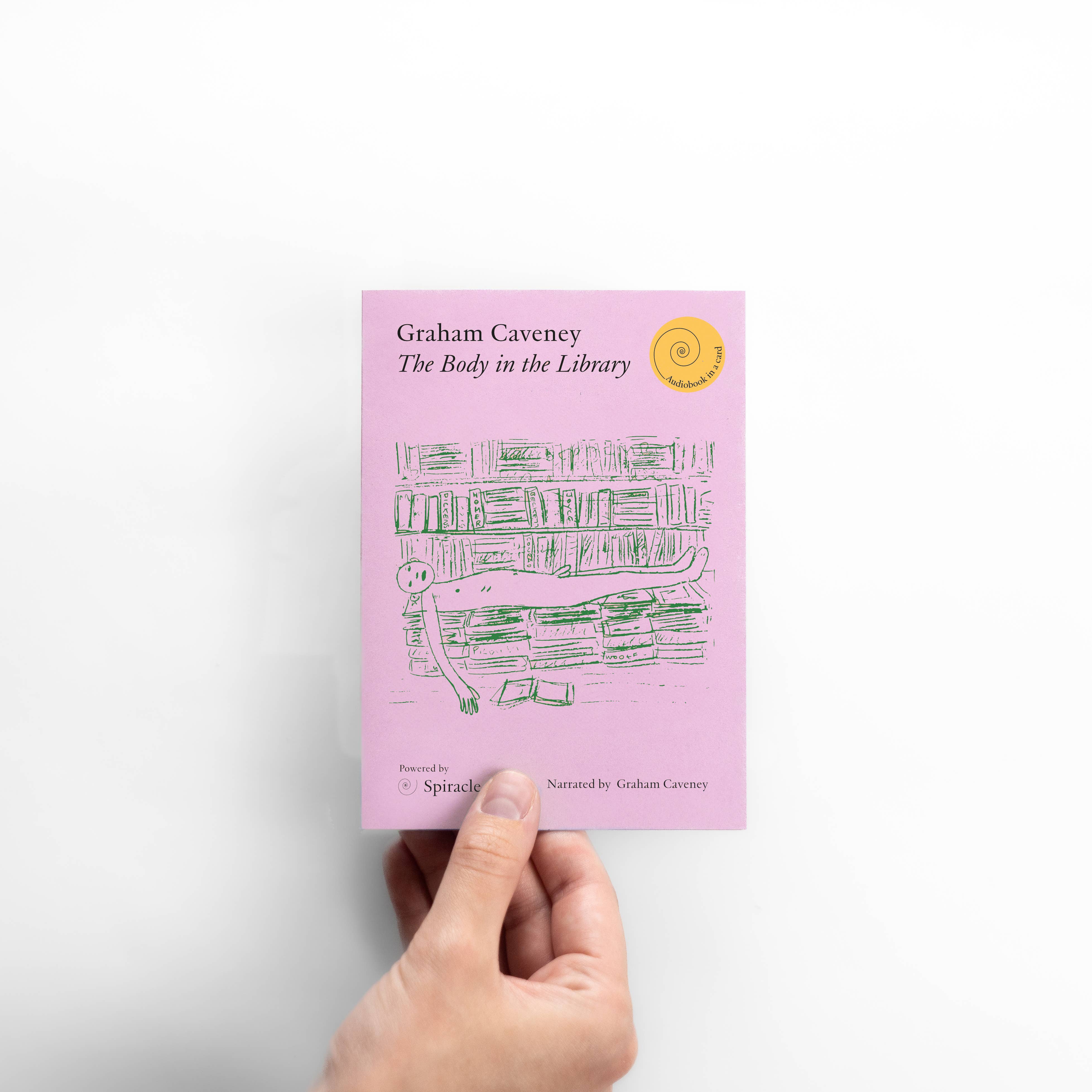 Audiobook in a Card: The Body in the Library 