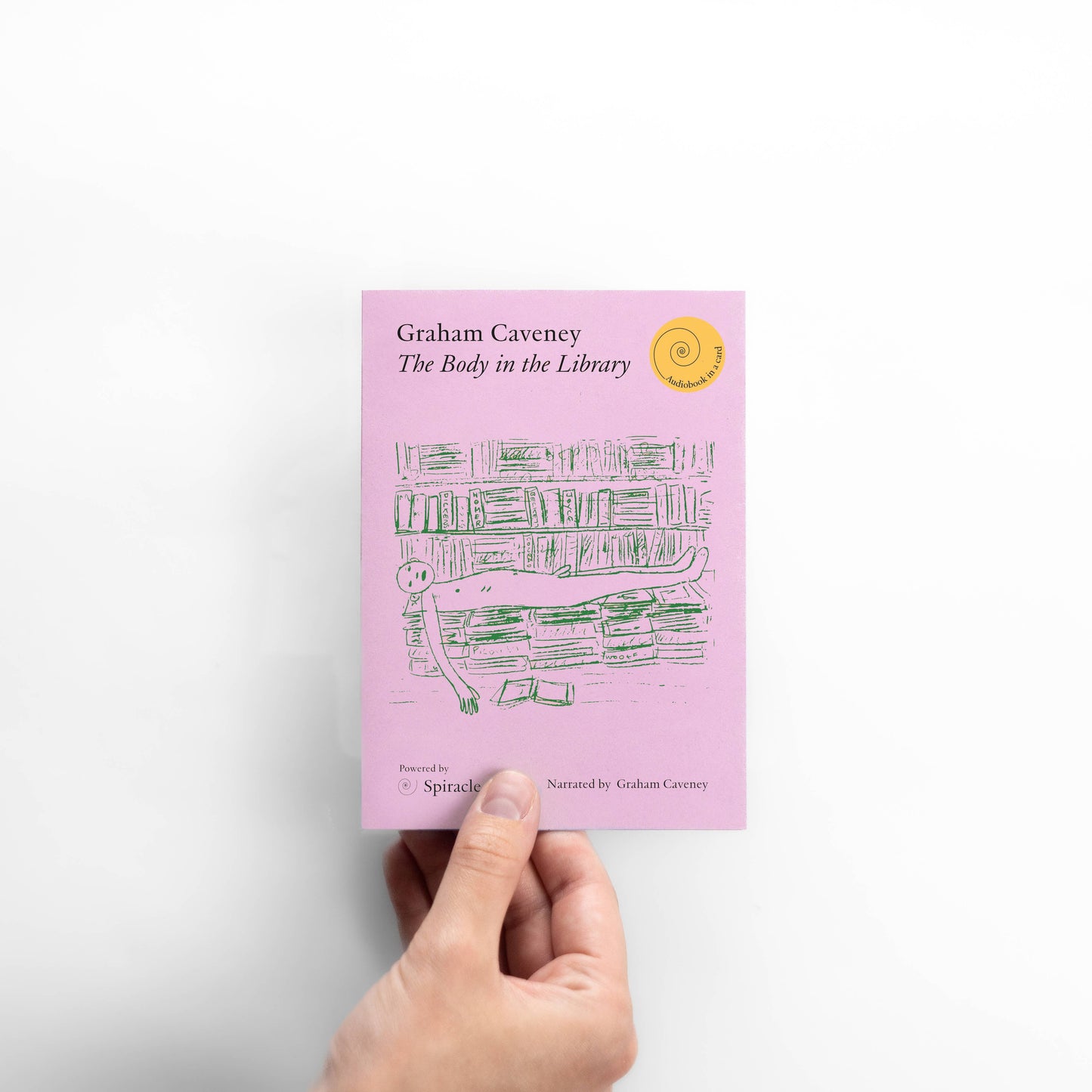 Audiobook in a Card: The Body in the Library 