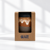 Reusable ceramic coffee cup in Naples, further view