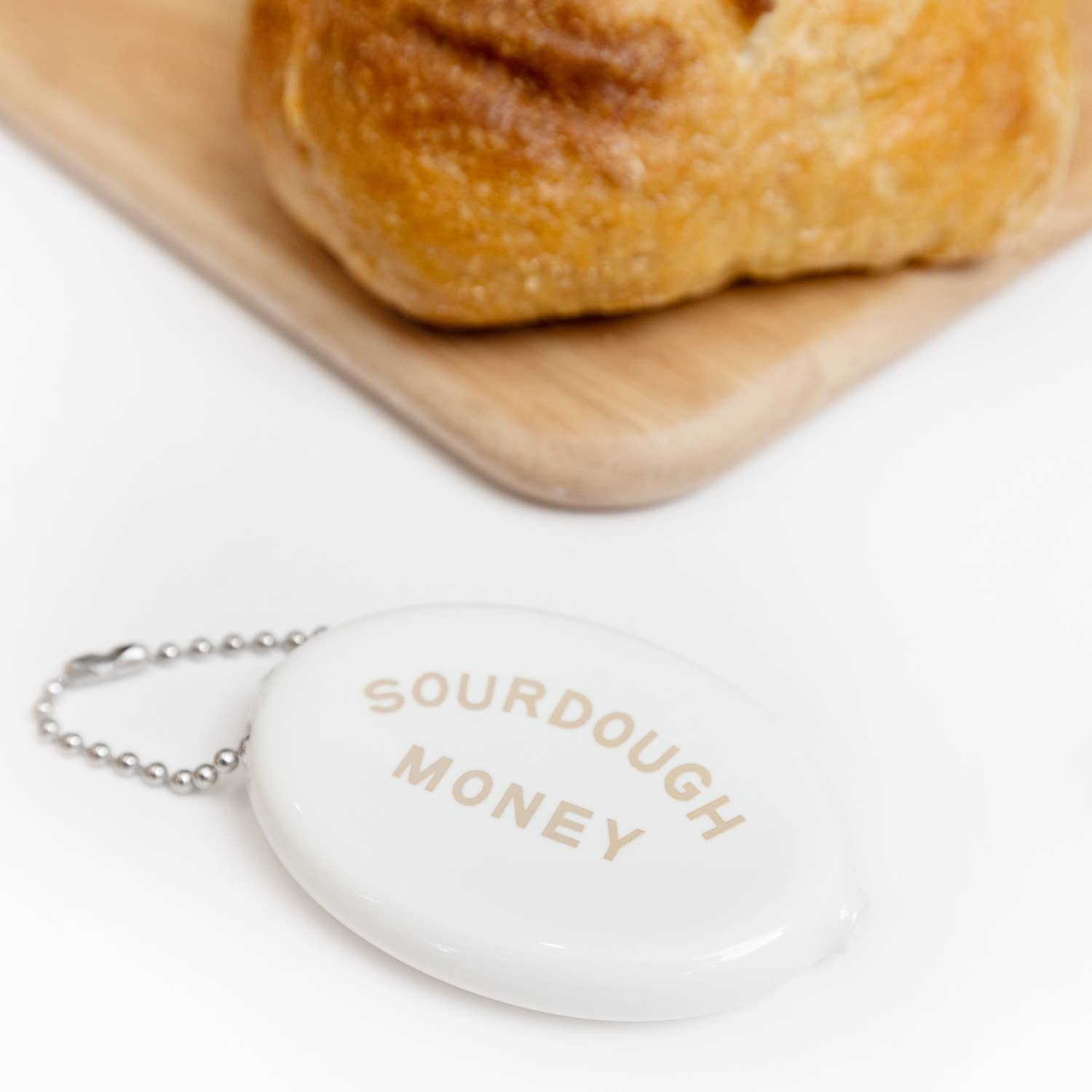 Second view of the Sourdough Money coin pouch