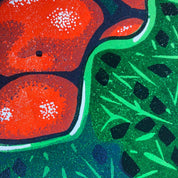 Satsumas linocut A3 print