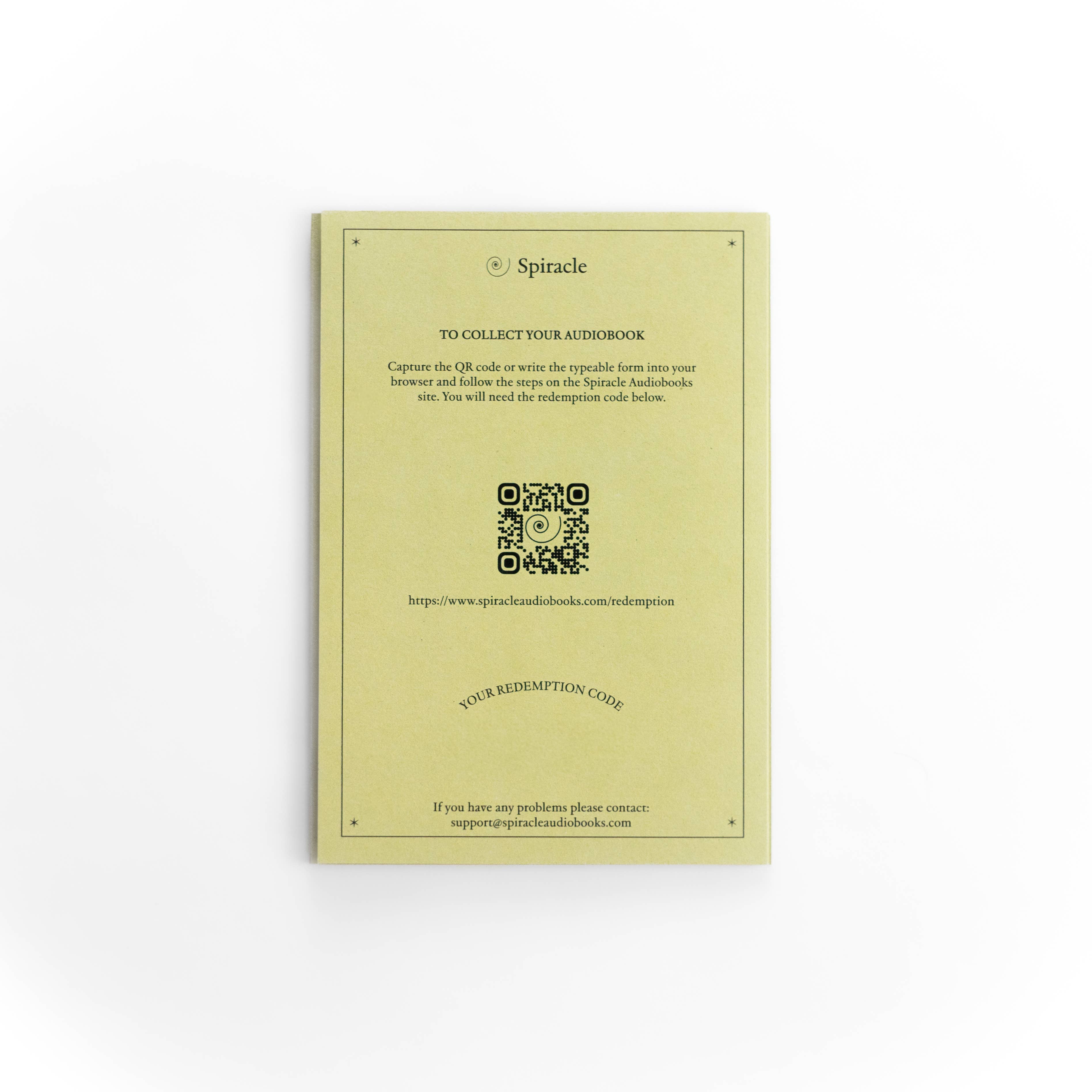 Audiobook In A Card: The Enchanted April 