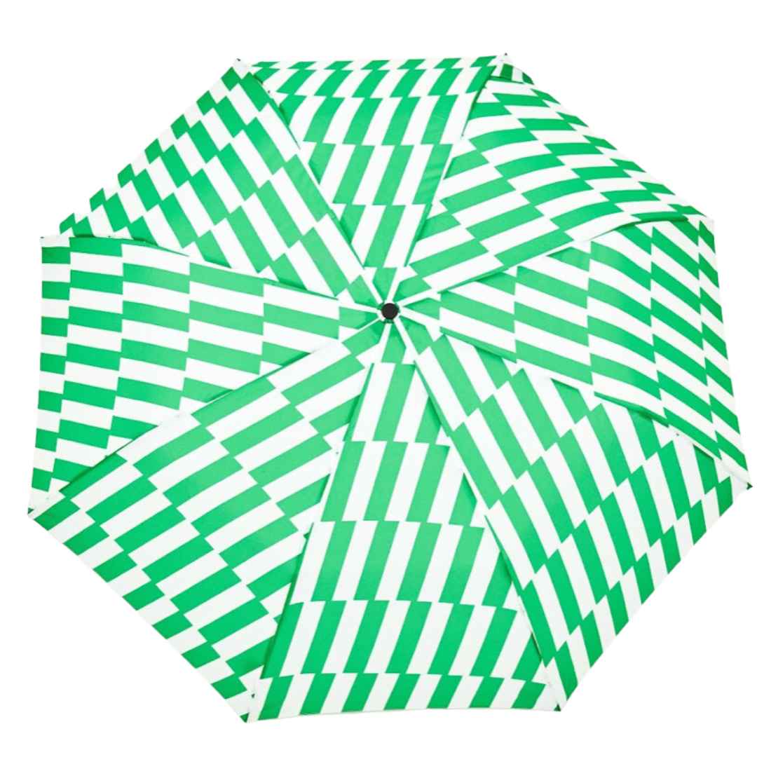 Kelly Bars Candy Green Compact Eco-Friendly Duck Umbrella