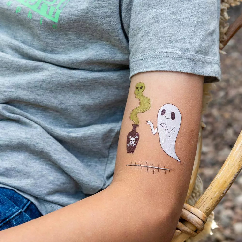 Halloween Temporary Tattoos | Assorted Spooky Designs