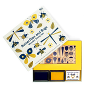 Wooden stamp set | Butterflies and Bugs