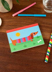 Sausage Dog Notepad | A6