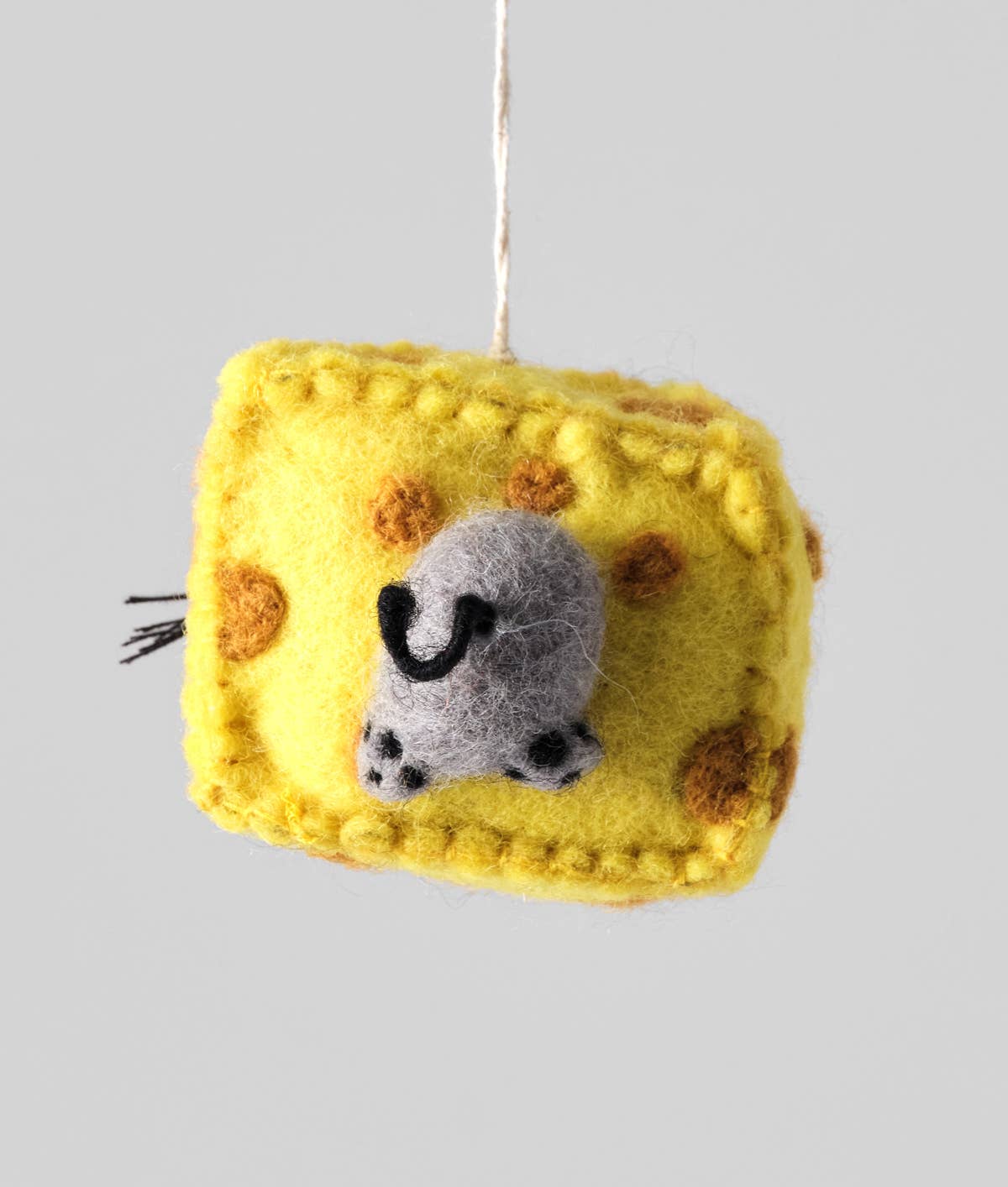 Mouse Hanging Felt Ornament