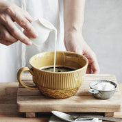 Japanese Kiln-Changed Ceramic XL Mug