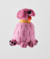 Tina Dog Hanging Felt Ornament