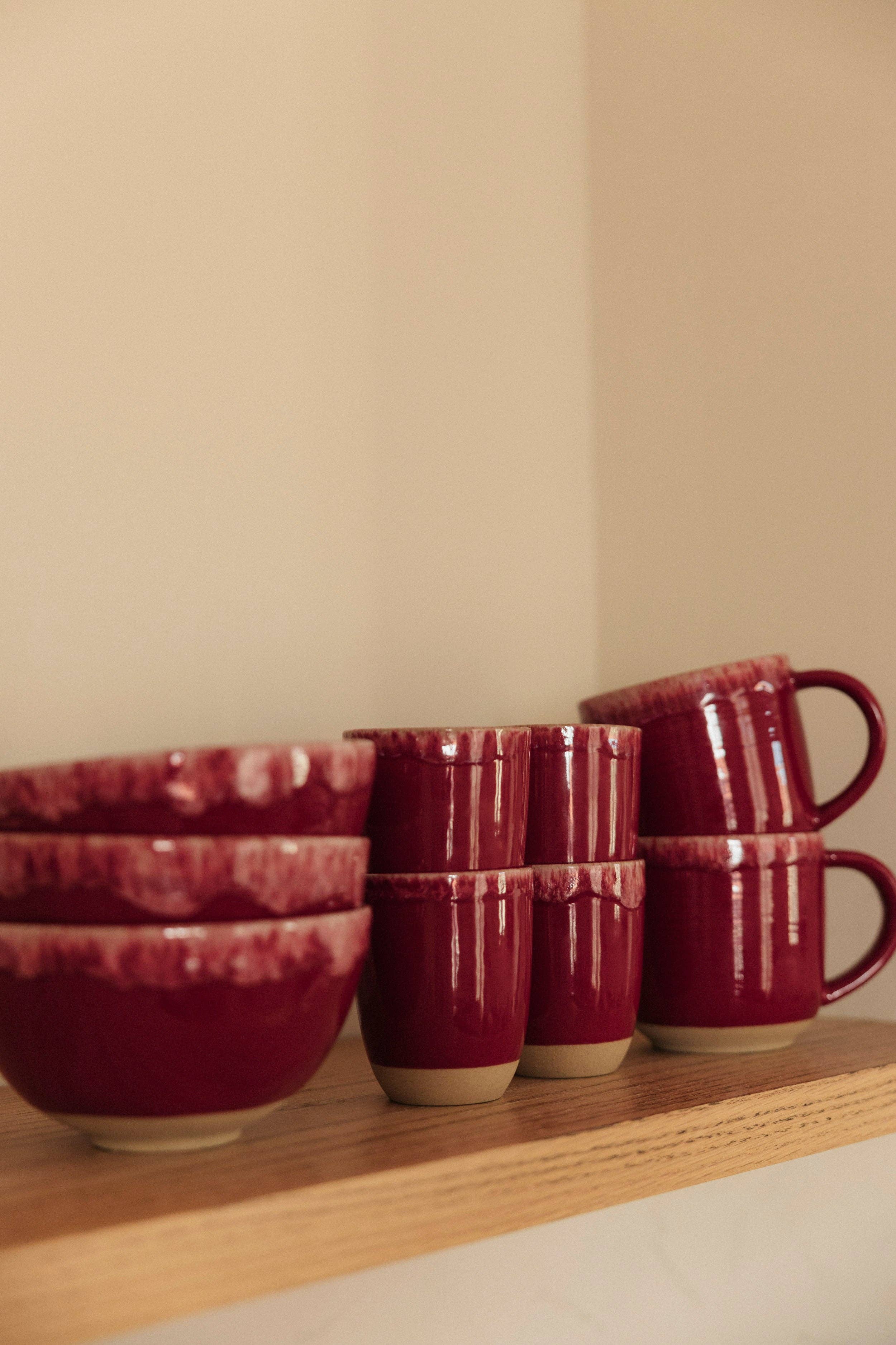 Cereal bowl | Ginja Burgundy