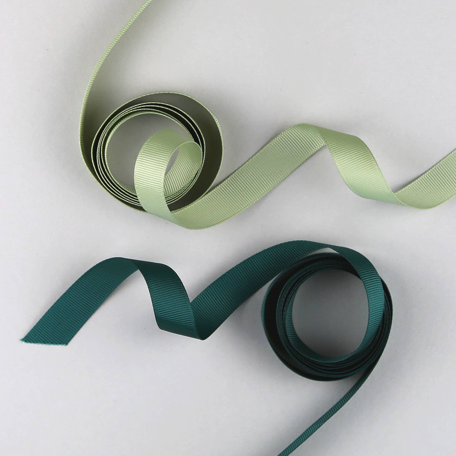Gift ribbon grosgrain sage