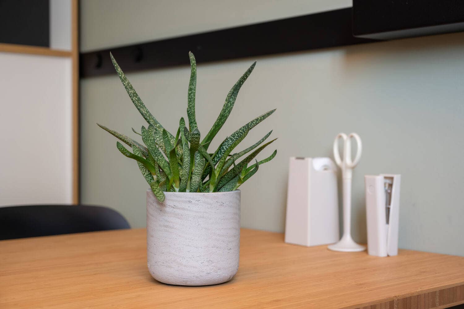 Planter Round Charlie S Grey Washed Ø15cm x H14,5cm