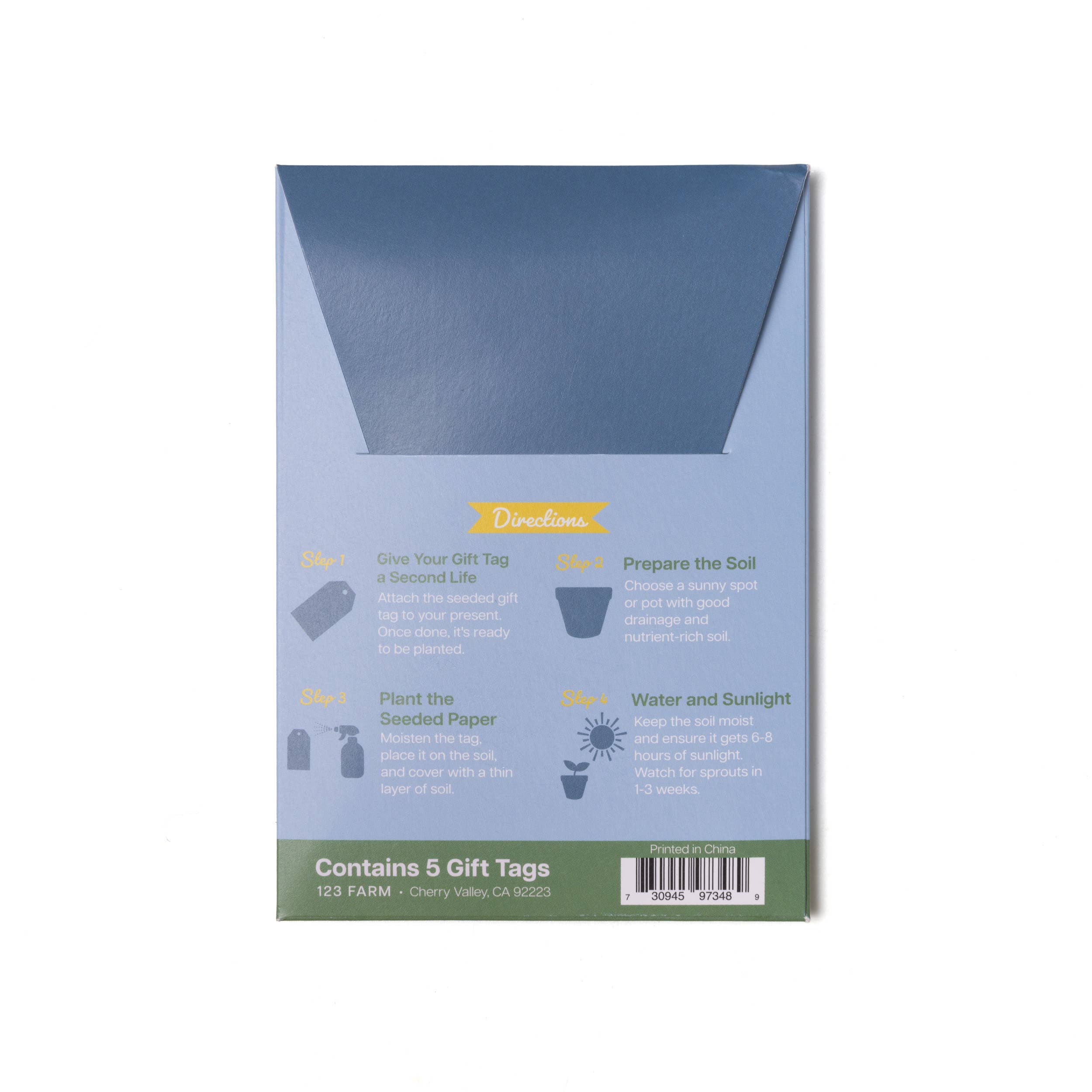 Plantable Seed Gift Tags | Pack of 5