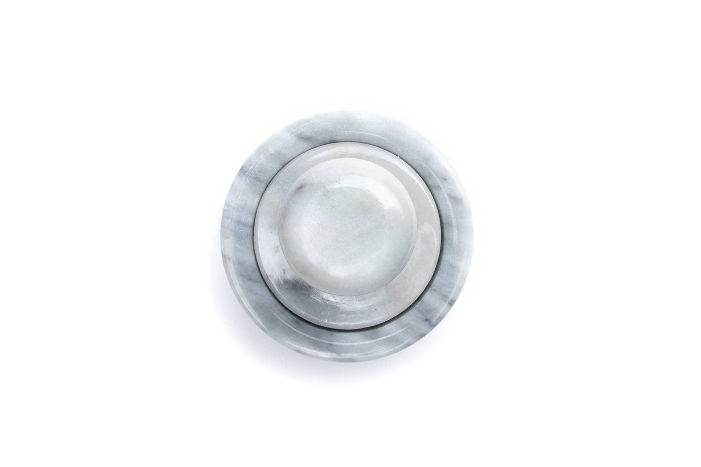 Marble Mortar & Pestle | White 4" x 4" x 4.25"