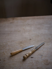 Hand-carved Breakfast Knives | Set of 2