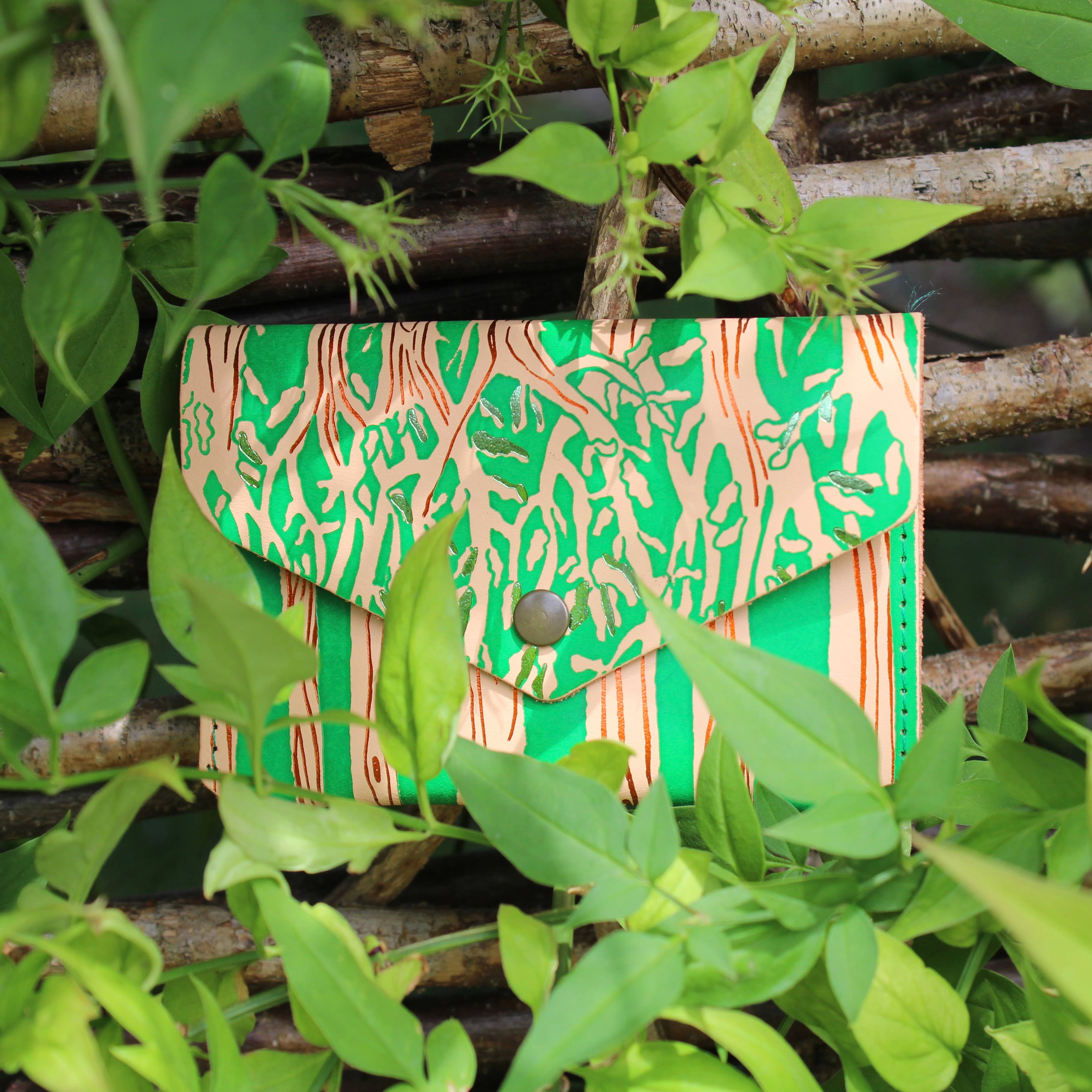 Forest Popper Purse