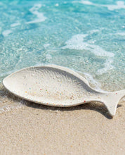 Party Stoneware Fish Platter | White