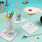 Stitch Your Cocktail Napkins embroidery kit, further view