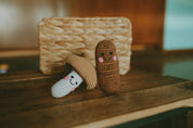 Crochet Baby Toy Friendly potato rattle