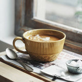 Japanese Kiln-Changed Ceramic XL Mug