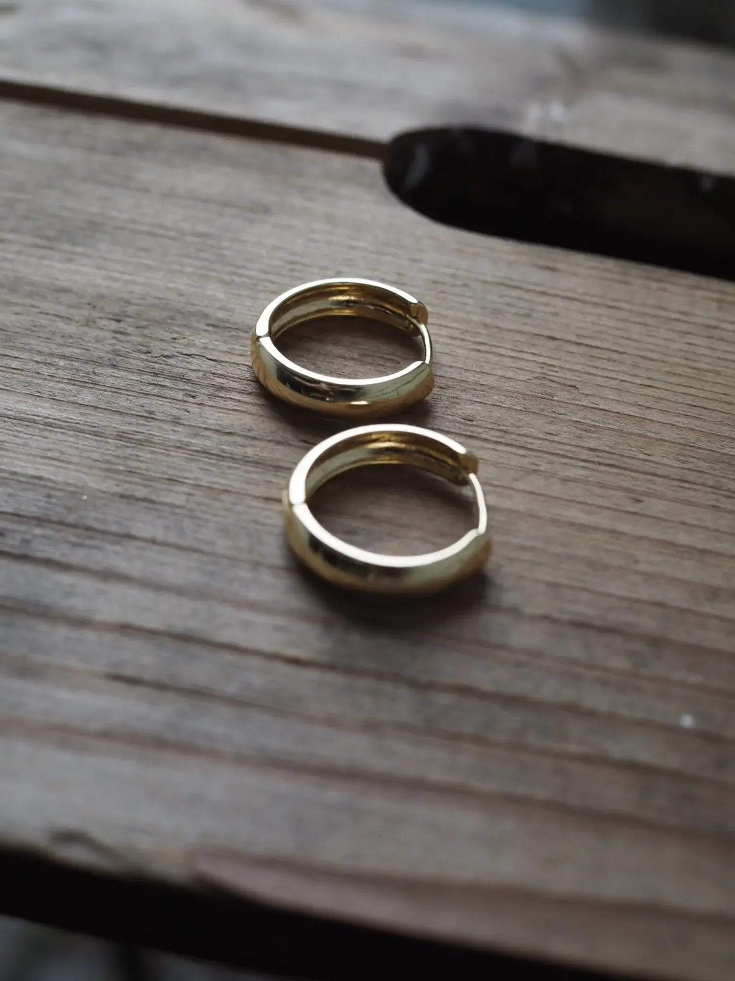 Roake Studio | Lilian Gold Hoop Earrings