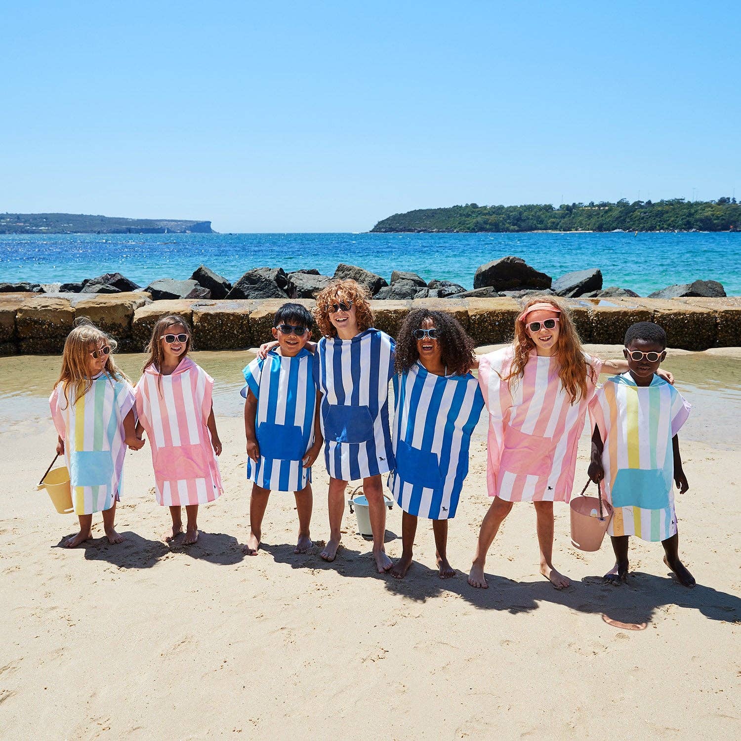 Dock & Bay Poncho - Kids - Check Me Out