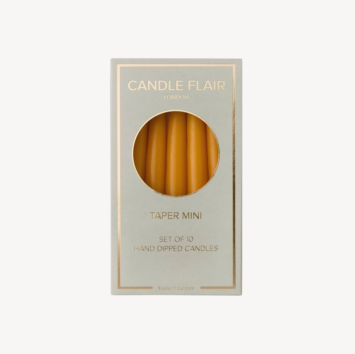 Box of Candles | Mini Taper 12cm | Honey