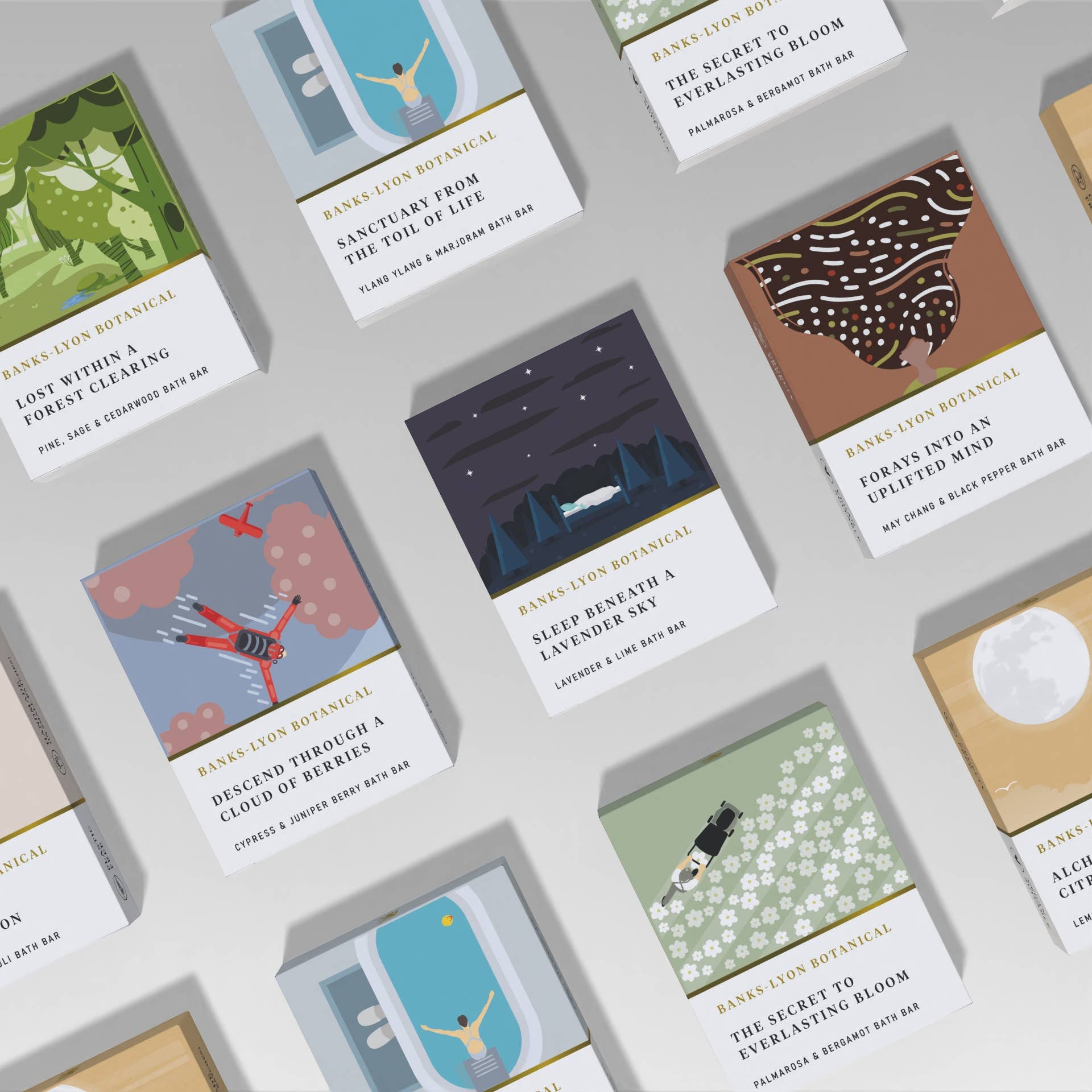 Ylang Ylang & Marjoram | Bath Oil Bar