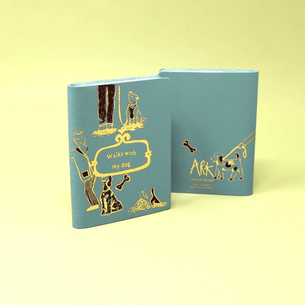 Illustrated Midi Leather Journal