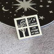 Wuthering Heights Bronte Pin Badge