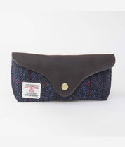 Glasses Case | Blue Harris Tweed