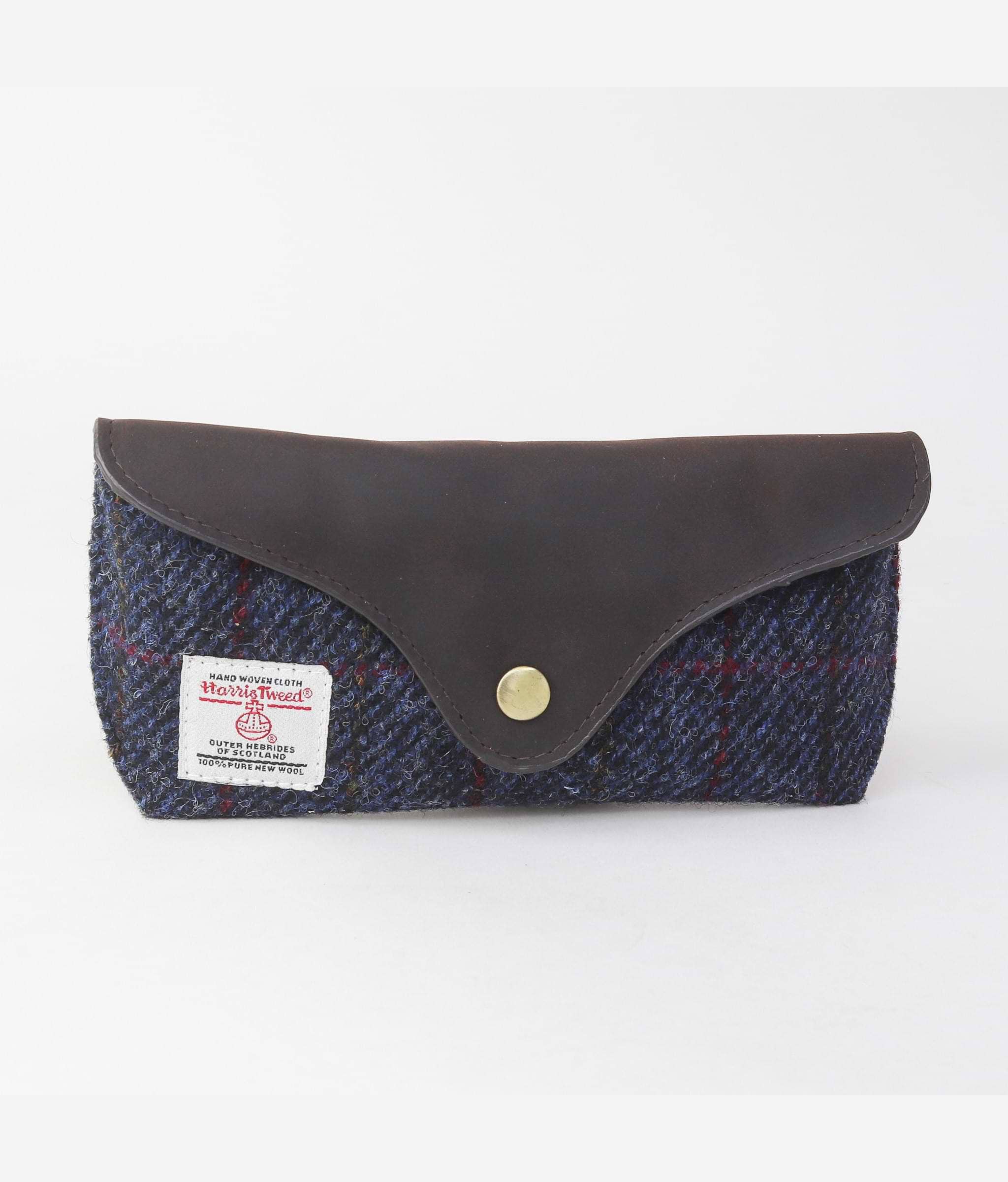 Glasses Case | Blue Harris Tweed