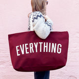 Everything | Burgundy REALLY Big Bag