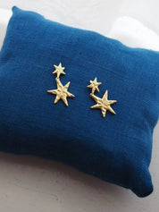 'Coco' Gold Star Earrings